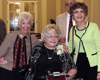 Dee, Maggie and Joy at Maggie's Retirement Party